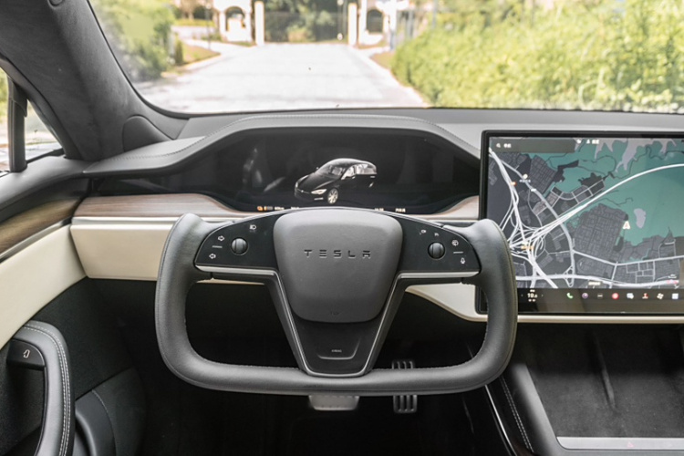 特斯拉 Model S 2023款 双电机全轮驱动版中控内饰7003
