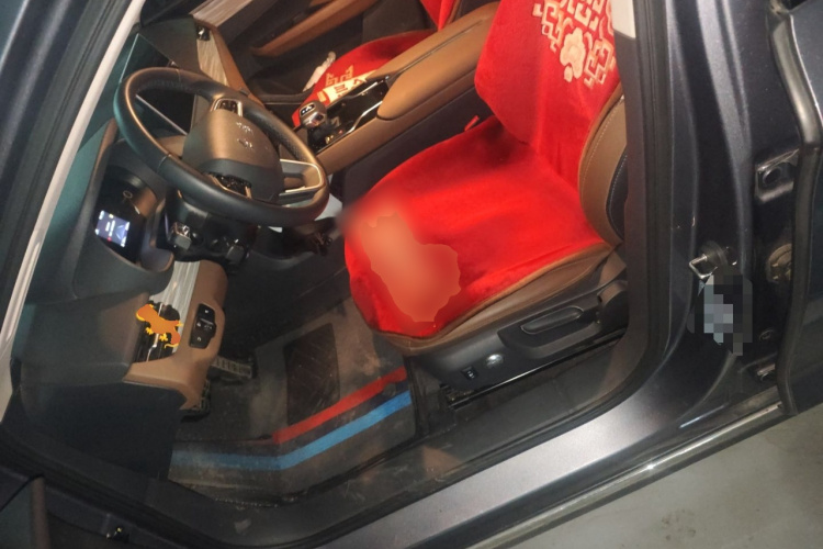 红旗E-QM5 2023款 560km PLUS中控内饰19