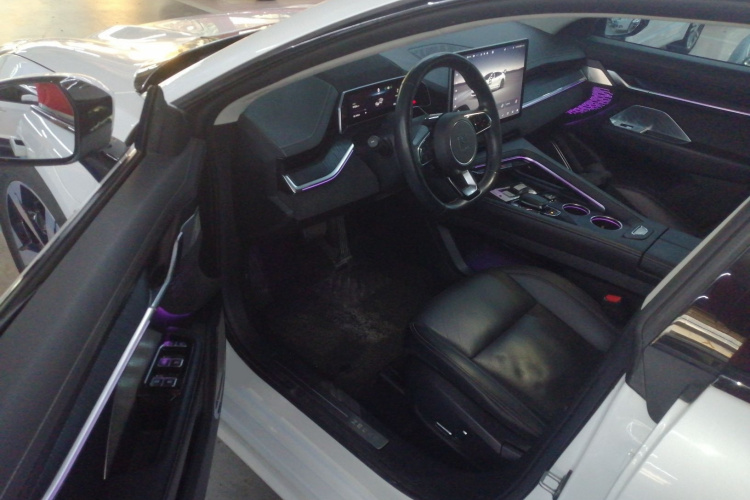 极氪001 2022款 超长续航单电机 WE版中控内饰7003