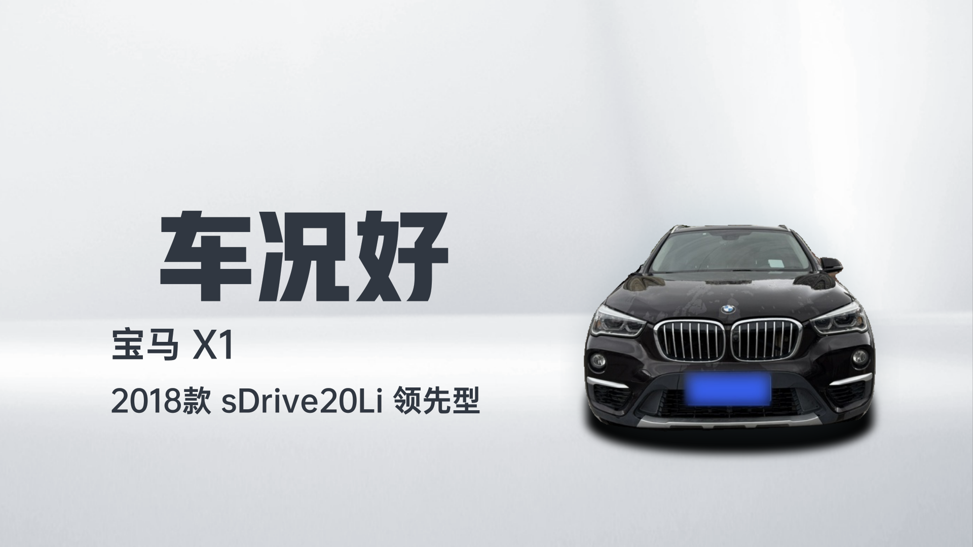 宝马X1 2018款 sDrive20Li 领先型解读1