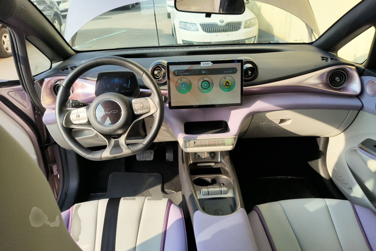 比亚迪 海豚 2021款 405km 时尚版中控内饰12