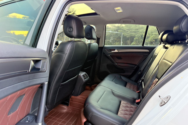 大众 高尔夫 2017款 230TSI 自动舒适百万辆纪念版中控内饰7007