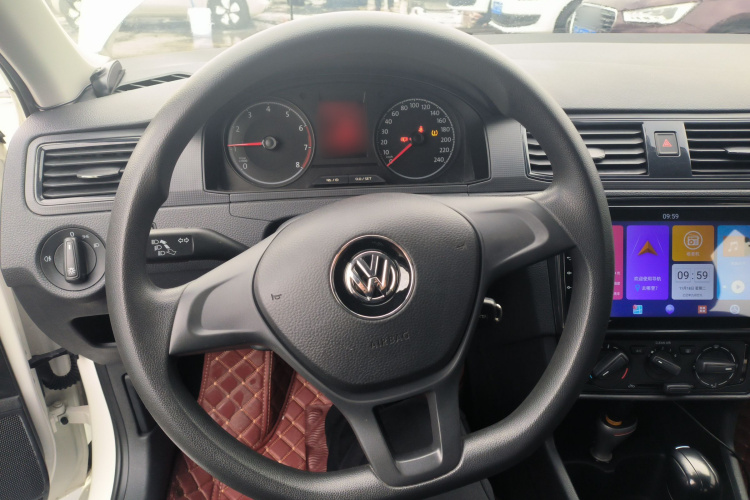大众 桑塔纳 2021款 1.5L 自动风尚版中控内饰13