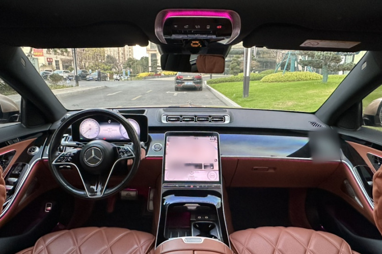 奔驰 迈巴赫S级 2022款 S 480 4MATIC 智臻特别版中控内饰7001