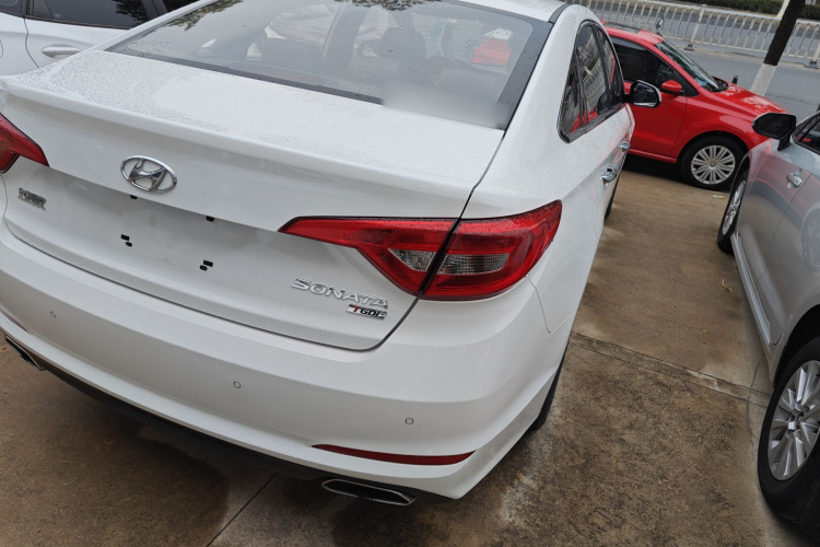 现代 索纳塔 2017款 1.6T GLS智能型车身外观9