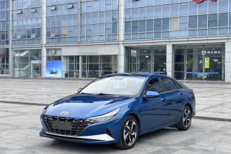现代 伊兰特 2021款 1.5L CVT LUX尊贵版