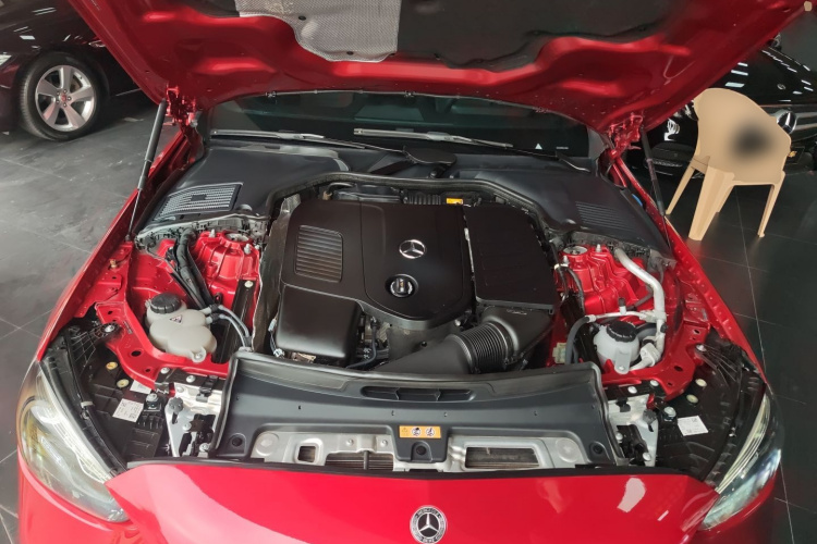 奔驰C级 2022款 改款 C 260 L 皓夜运动版局部细节24