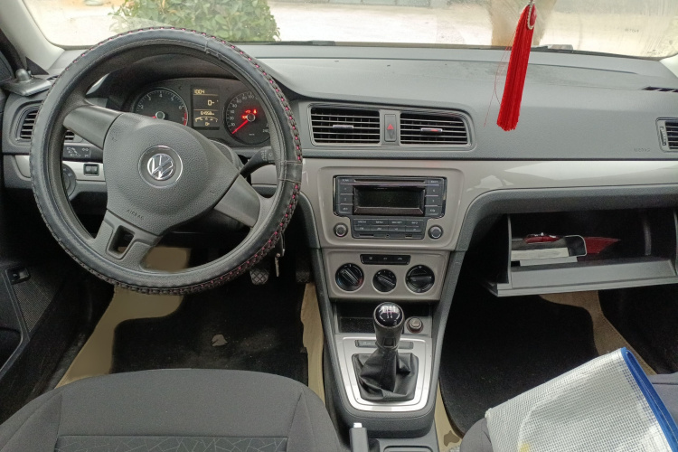 大众 朗逸 2013款 1.6L 手动风尚版中控内饰7002