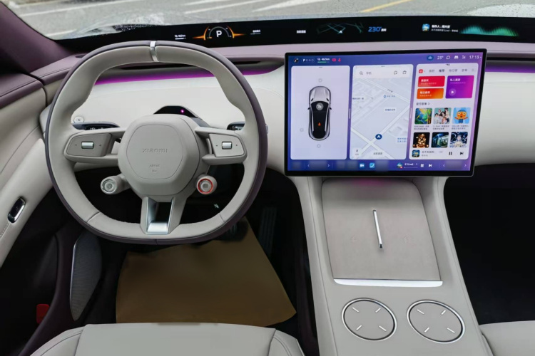 小米汽车 小米YU7 2025款 超长续航后驱版中控内饰7002