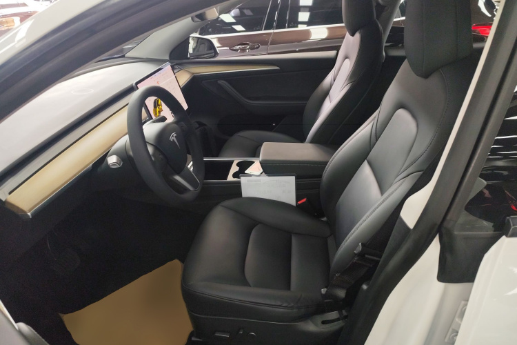 特斯拉 Model Y 2021款 长续航全轮驱动版 3D7中控内饰19