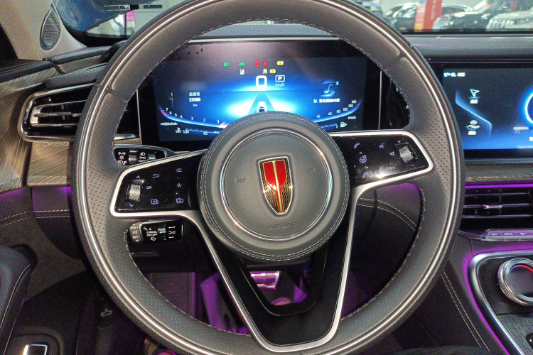 红旗H9 2022款 2.0T 智联旗畅版中控内饰13