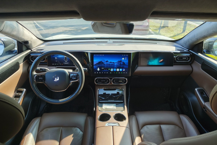 零跑汽车 零跑C01 2023款 增程 316 智享版中控内饰7004