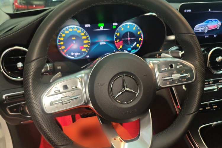 奔驰C级 2021款 C 260 L 运动版中控内饰13