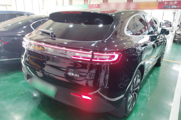 鸿蒙智行 问界M5 2022款 增程四驱至臻版车身外观7