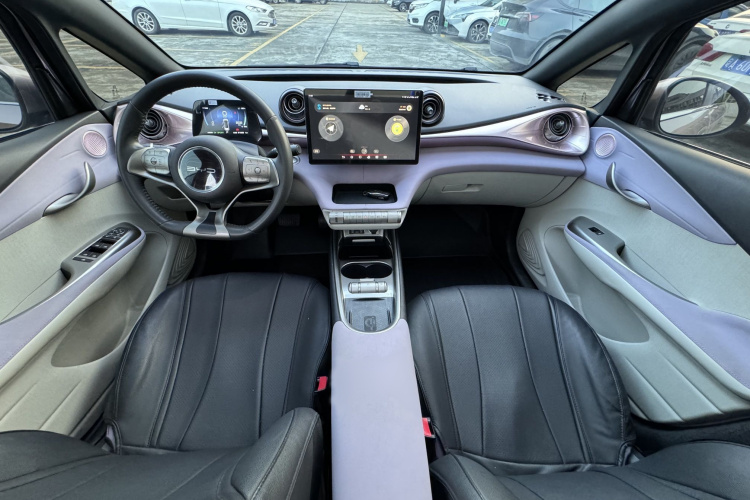 比亚迪 海豚 2021款 401km 骑士版中控内饰7013