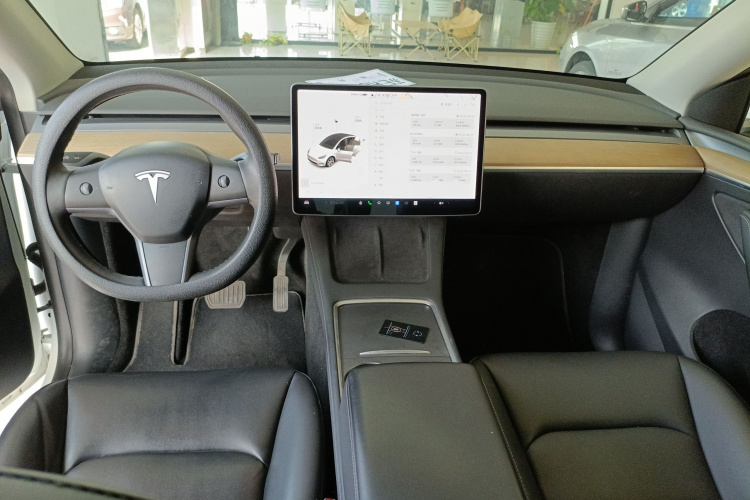 特斯拉 Model Y 2021款 标准续航后驱版中控内饰12