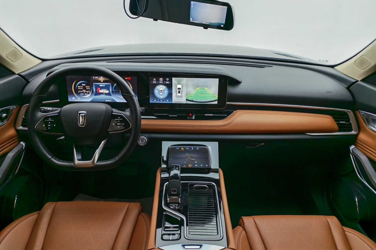 奔腾T99 2022款 20TD 自动运动尊享型特装版中控内饰7005