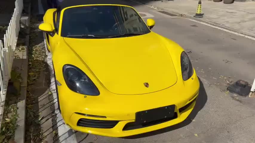 保时捷718 2018款 Boxster 2.0T实拍1