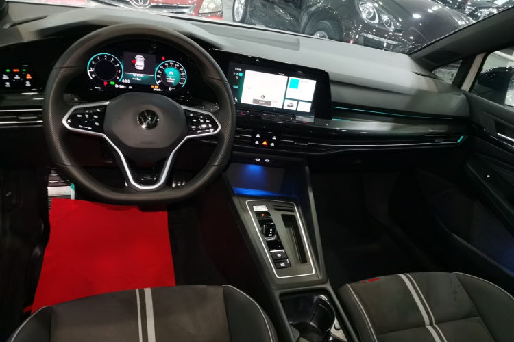 大众 高尔夫 2023款 改款 280TSI DSG R-Line中控内饰12