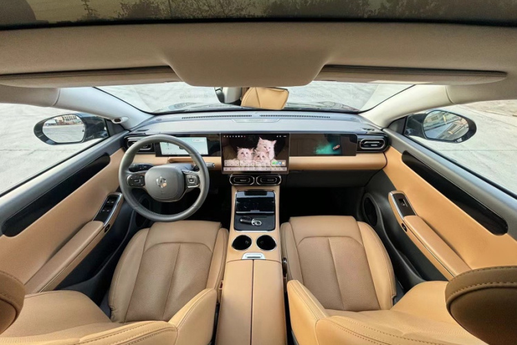 零跑汽车 零跑C01 2024款 增程 216尊享版中控内饰7008