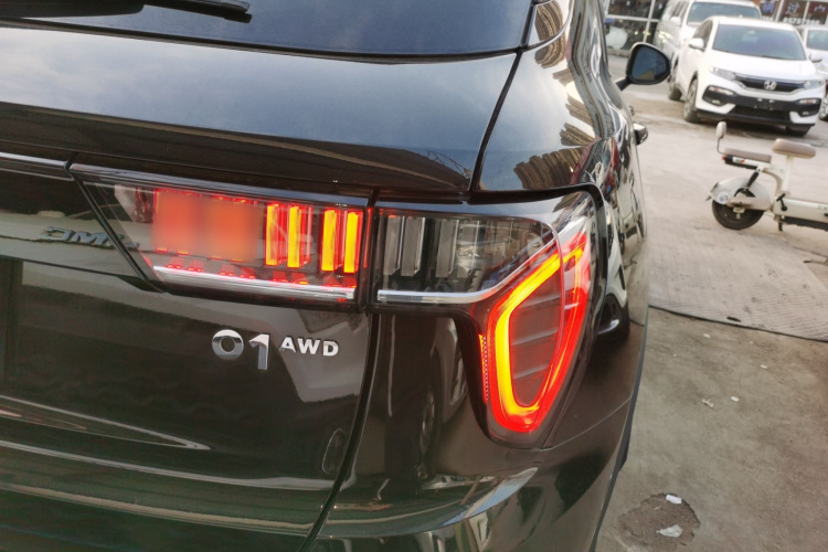 领克01 2021款 2.0TD 四驱暗夜版车身外观9