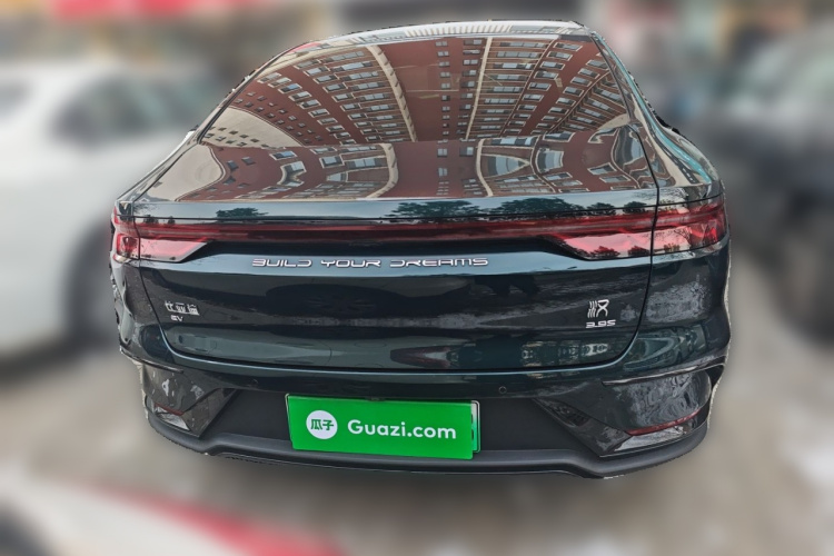 比亚迪 汉 2022款 EV 610KM四驱千山翠限量版车身外观6