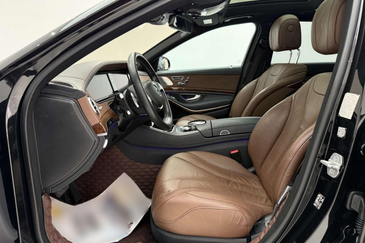 奔驰S级 2017款 S 400 L中控内饰7005