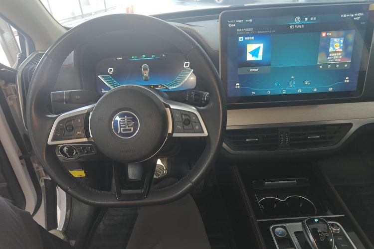 比亚迪 唐新能源 2018款 DM 2.0T 全时四驱智联创世版 7座 国V中控内饰12