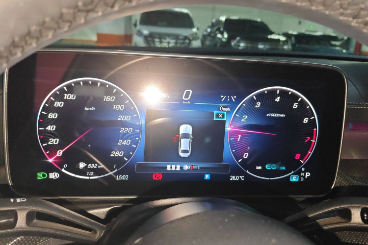 奔驰C级 2022款 改款 C 200 L 运动版局部细节14