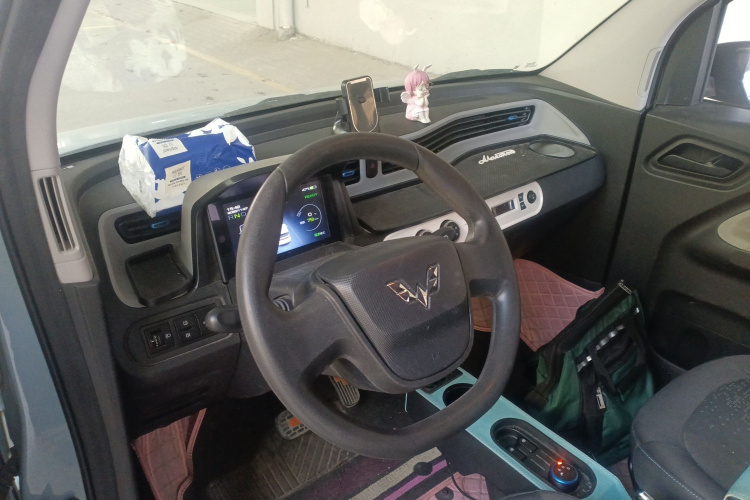 五菱汽车 宏光MINIEV 2021款 马卡龙臻享款 磷酸铁锂中控内饰12