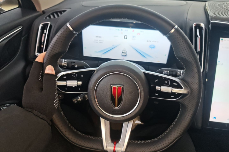 红旗HS3 PHEV 2024款 PHEV 115km 劲为版中控内饰13