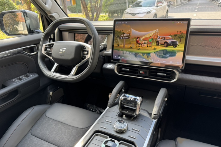 捷途旅行者 2023款 2.0T 四驱征服中控内饰7001