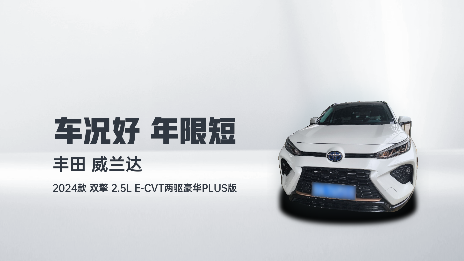 丰田 威兰达 2024款 双擎 2.5L E-CVT两驱豪华PLUS版解读2