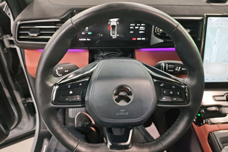 蔚来EC6 2020款 605KM 运动版中控内饰13