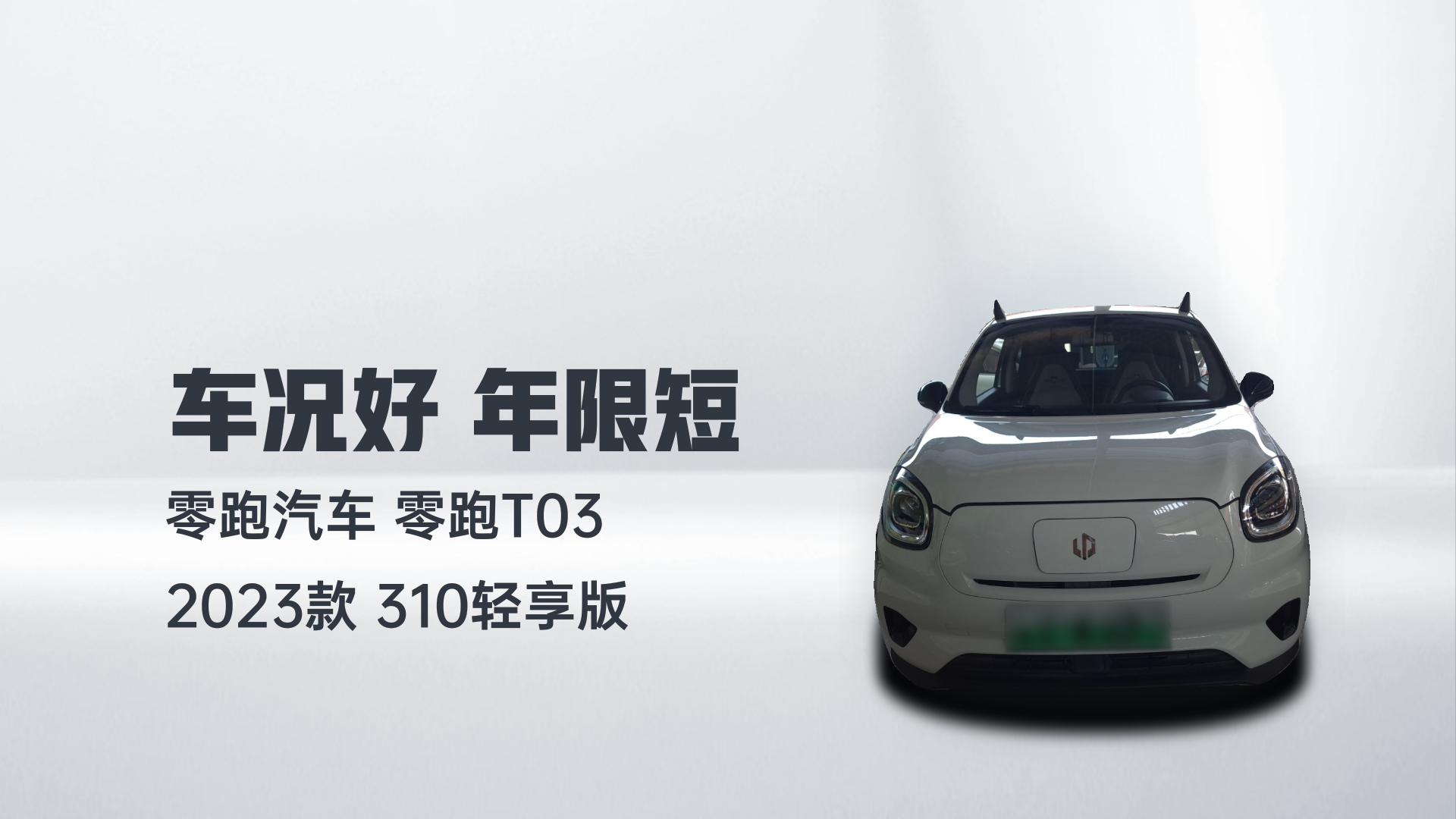 零跑汽车 零跑T03 2023款 310轻享版解读1