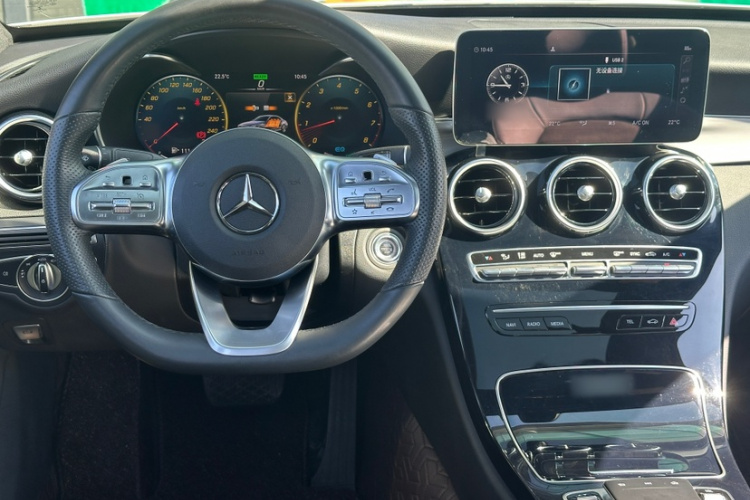 奔驰C级 2021款 C 260 星耀臻藏版中控内饰7009