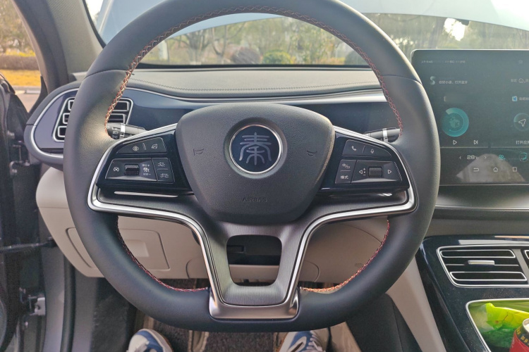 比亚迪 秦PLUS 2021款 EV 600KM 旗舰型中控内饰13