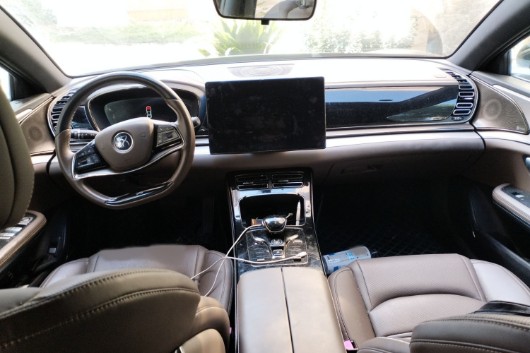 比亚迪 汉 2021款 EV 标准续航版豪华型中控内饰7002