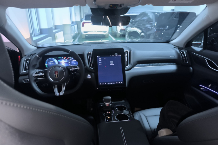 红旗HS3 PHEV 2024款 PHEV 115km 劲为版中控内饰12