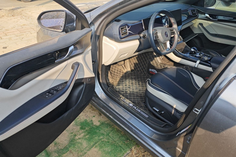 比亚迪 秦PLUS 2021款 DM-i 55KM 旗舰型中控内饰7003