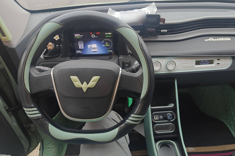 五菱汽车 宏光MINIEV 2021款 马卡龙臻享款 磷酸铁锂中控内饰12