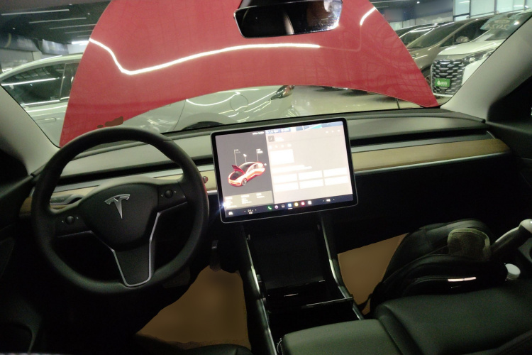 特斯拉 Model 3 2020款 标准续航后驱升级版中控内饰7002