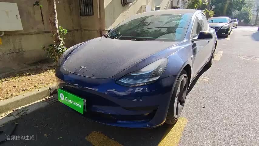 特斯拉 Model 3 2020款 标准续航后驱升级版检测视频1