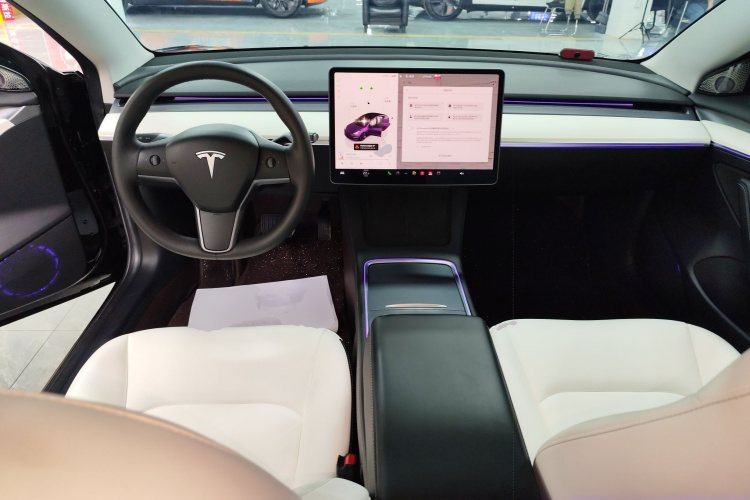 特斯拉 Model 3 2022款 后轮驱动版中控内饰7002