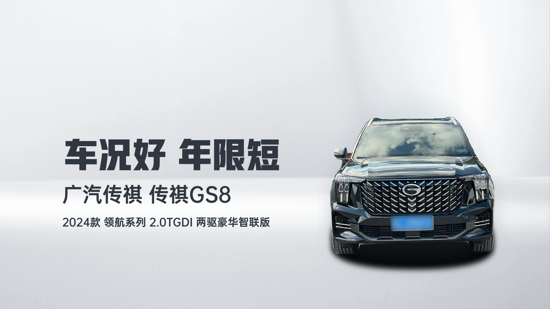 广汽传祺 传祺GS8 2024款 领航系列 2.0TGDI 两驱豪华智联版解读1