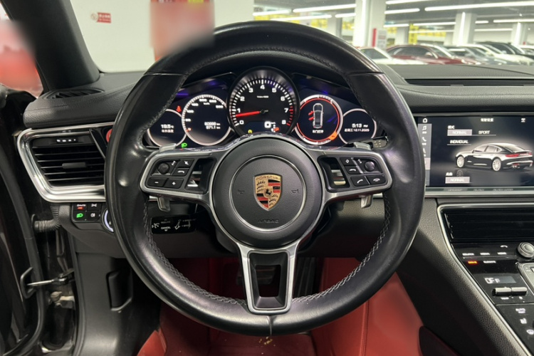 保时捷 2017款 Panamera 4 行政加长版 3.0T中控内饰7002