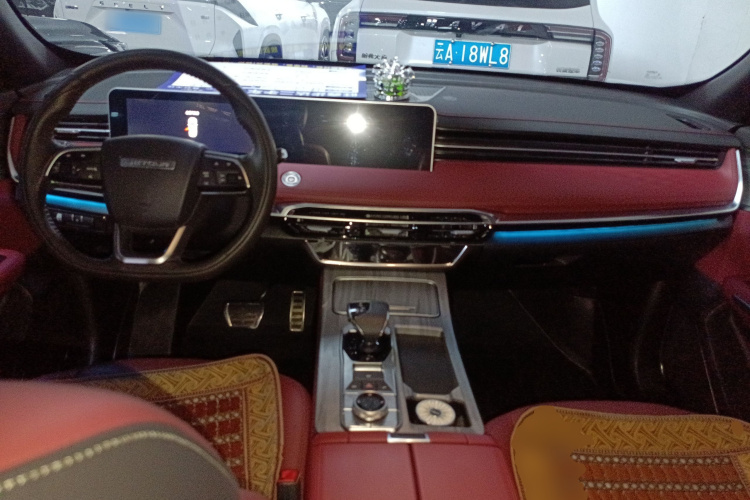 捷途X70 PLUS 2023款 1.5T DCT勇者PLUS 5座中控内饰12