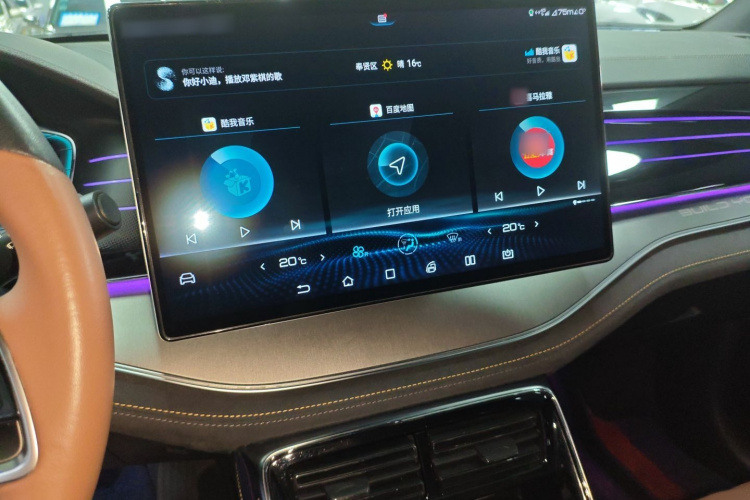 比亚迪 唐新能源 2021款 DM 2.0T 四驱高性能版创世旗舰型局部细节16