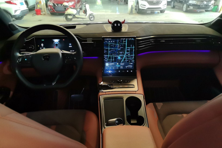 蔚来EC6 2020款 605KM 运动版中控内饰7002