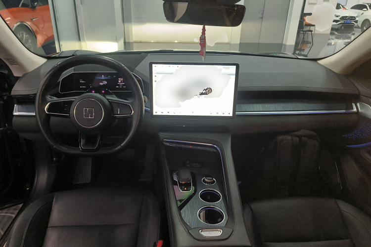 极氪001 2022款 长续航双电机 WE版中控内饰7002